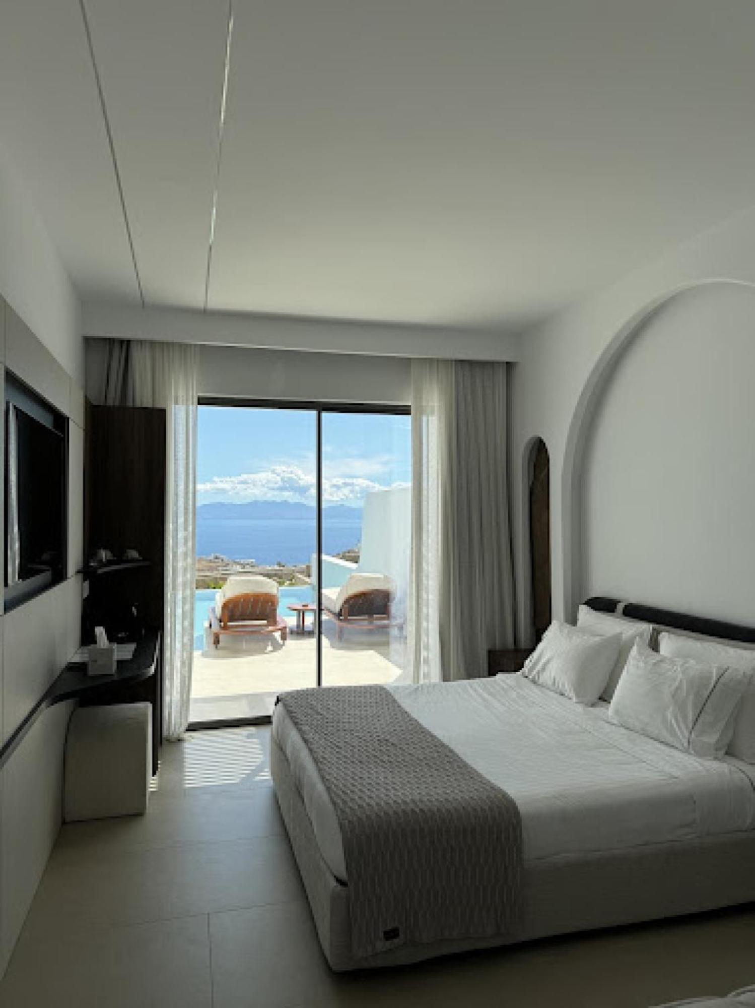 Muse Of Mykonos Luxury Suites Mykonos Town Exterior photo